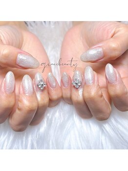 グレースビューティ(gracebeauty)/上品なラメグラデーション