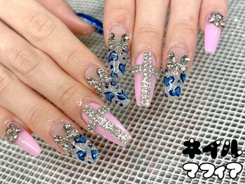 ネイルマフィア 池袋店(NAIL MAFIA)の写真/〈自然かつ美しいフォルム☆〉深爪・折れてしまったお爪も綺麗に長さ出し♪もちの良さも◎