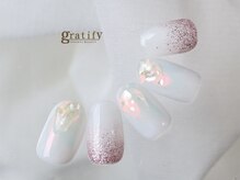 グラティフィー 梅田店(gratify)/ぷるぷる雫ネイル