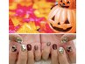 ハロウィンネイル♪他店オフケア無料/yoshihito担当