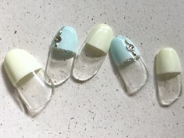 パステルストレートフレンチ
