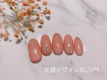 トゥーシェネイルズ(Touche'nails)/定額デザイン5500円