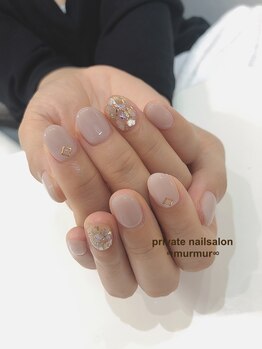 プライベート ネイルサロン マーマ(murmur)/ナチュラルシェルネイル