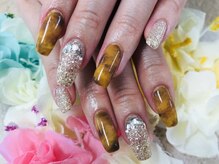 ダブルネイル(Double Nail)/【イマイ】べっ甲ネイル