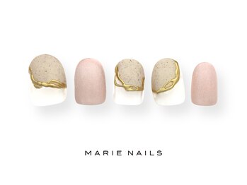 マリー ネイルズ いわきラトブ店(MARIE NAILS)/定額6,600円税込 ピンク 0728b