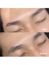 エルドット(L.jour)/メンズアイブロウbefore・after