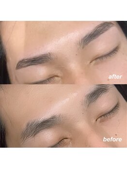 エルドット(L.jour)/メンズアイブロウbefore・after