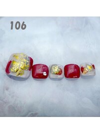 フットネイル：No.106