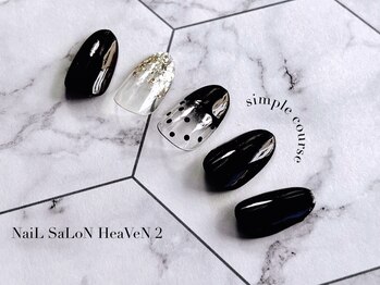 ネイルサロンヘヴン 国分店(Nail SaLoN Heaven)/シンプルコース