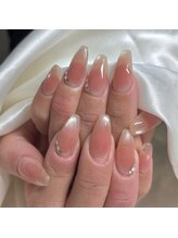 リノネイル(Lino Nail)/チークネイル/ワンホンネイル