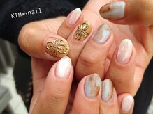 ケイアイエムネイル(KIM nail)/アンティーク×タイル