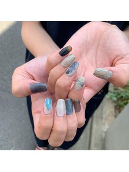 ハラジュクネイルズ(harajukunails)/ニュアンス/アート［60分］