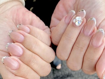 ネイルサロン デイズ 四郷店(nail salon Days)/ガラスフレンチ