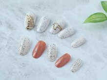 ホミヤンネイル(homiyan nail)の雰囲気（ハワイアンジュエリーやダマスク柄も、お好みのサイズで♪）