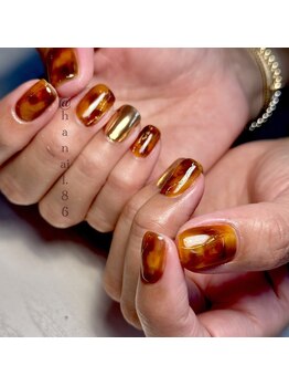 haruka nail × 鼈甲ネイル