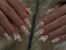 シェリーラメール 池袋店(cherie la mer)/ホワイトハートネイル