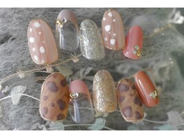 バンビ柄ネイル