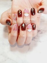 シュポルテ(chou porte)/ミラー大理石風