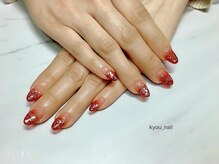 キョウネイル(kyou_nail)/長さだしグラデーション