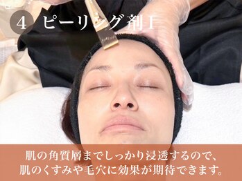 カルフールノア 上野店(Carrefour noa)/4.ピーリング剤１