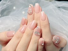 ナオミ 新宿店(Naomi)/シンプルネイル　ショートネイル