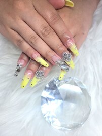 長さ出しネイル