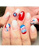 ラキネイル(LAKI Nail)/ミャクミャクネイル