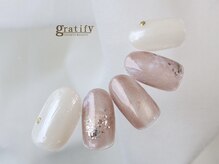 グラティフィー 梅田店(gratify)/指が綺麗に見える大人シンプル