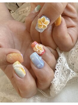 スロウネイル(slow nail)の写真/イベントが重なるこの時期に◎豊富なデザインで思い出に残る瞬間を演出！とびっきり可愛くオシャレに♪
