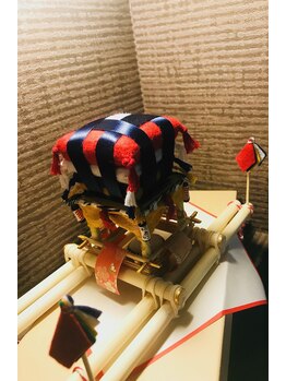 楽々癒し体 ソレイユ/可愛い小物もたくさん