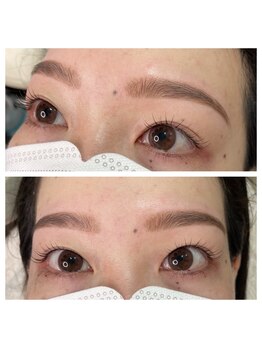 ヘアアンドメイク ボンアミ(HAIR & MAKE Bon ami)/パリジェンヌ+眉ワックス