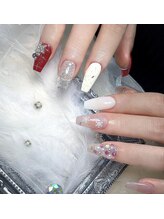 クイーンズビューティーサロン 新宿本店(Queen's beauty salon)/チップ長さだしやりつけ放題