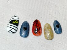 ルアナ(Luana.)/ハロウィンお化けネイル