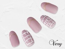 ヴェリー 六本木ヒルズ店(Very)/マットチェックネイル