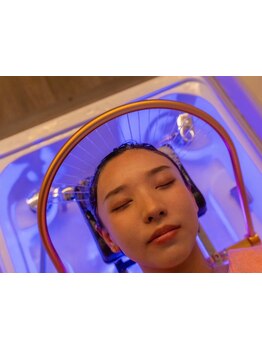 ヘッドスパで癒されたい