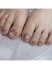【Foot】期間限定♪うるうるマグネットネイル ¥6800