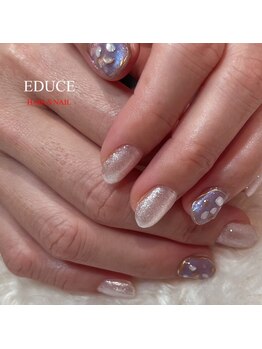 エデュース(EDUCE)/夏の終わりネイル