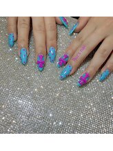 ラズネイル(RUZ'S NAIL)/ドットネイル　（クロス）