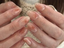 コンフィ(comfy)/桃ネイル