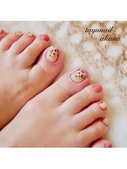 たゆ ネイル(たゆnail)/レオパードネイル