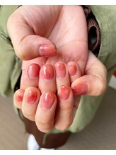 ユージューネイルルーム(UJU nail room)/春ジューシーピンク