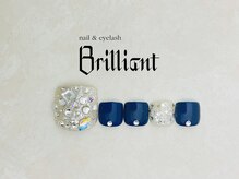ネイルアンドまつげエクステのお店 ブリリアント 草加(Brilliant)/Foot 　定額11000円コース