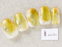 アイネイルズ 三宮店(I nails)/春色インク￥7000