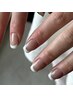 【nail】hand フレンチ（オフ無料・ケア込）