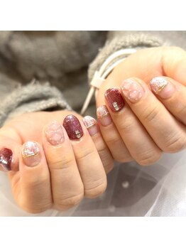 アイリッシュネイル 久屋大通店(Irish Nail)/キルティングツイードネイル