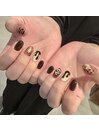 チョコレートネイル
