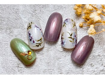 ネイルクローネ(nail crone)/アジサイネイル