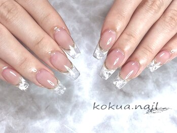 コクアネイル(kokua.nail)の写真/爪の薄さ/形/深爪などのお悩みは《スカルプ》や《ダイアミチップ》で解決！すらりと伸びた美しい指先へ♪