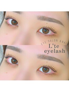 ルテ(L'te)の写真/《まつ毛パーマ×アイブロウセットmenu》毎朝メイク,お手入れが簡単&時短!垢抜け目元は当サロンにお任せ♪
