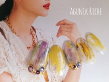 アグニークリッシェ(Agunik Riche)/【タイダイネイル】